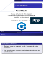 Cours CPP Exception