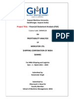 Project Title:: - Financial Statement Analysis (FSA)