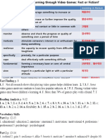 Reading For Today Vocab Chapter 1 Words and Answers