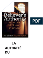L'autorité du croyant