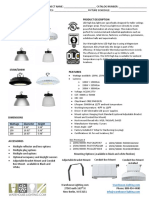 Aries Led High Bay Product Description