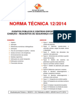 NT 12 2014 Centros Esportivos e de Exibicao