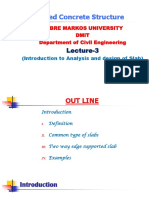 Reinforced Concrete Structure: Debre Markos University Dmit Department of Civil Engineering