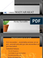 12. (Definisi, Ruang Lingkup Gizi Masyarakat), Pengukuran Gizi Masyarakat, Penanggulangan Gizi Masyarakat (dr. Hermiaty Nasruddin, M.Kes)