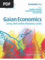 Economic Key - Gaian Economics - Living Well Within Planetary Limits