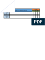 Horario de Habitos Alimenticios