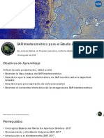 NASA SAR para estudiar terremotos