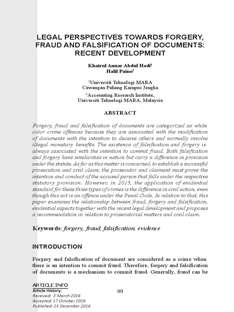 Aj - Khairul Anuar Abdul Hadi Mar B 16 | PDF | Burden Of Proof (Law ...