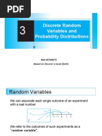 Discrete Random Variables and Probability Distributions: Stat 4570/5570 Based On Devore's Book (Ed 8)