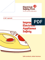 Improving Electrical Appliance Safety: ° Approach