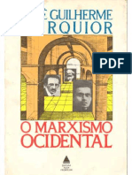 José Guilherme Merquior - O Marxismo Ocidental-Nova Fronteira (1986)