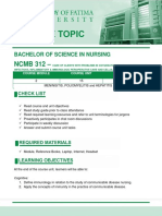 NCMB 312 - : Bachelor of Science in Nursing