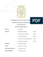 Informe Sedimentación