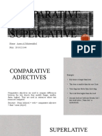 Amru Al Mutawakkil - D10121144 - Comparative and Superlative