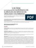 Fractura de Pene Experiencia Quirúrgica de 6 Años en Un Servicio de Urología Colombiano
