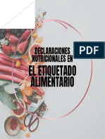 Regalo MC - Declaraciones Nutricionales en El Etiquetado Alimentario