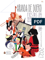 Programa Fiestas Patronales Aranda de Duero 2021