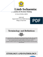 Acute Limb Ischaemia Evaluation and Decision Making