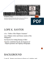 Group 1 (Lope K. Santos)