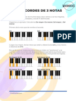 10. PDF - Guía con todos los acordes mayores, menores, aumentados y de 5ª disminuida