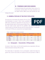 Part Iii: Findings and Discussion: 3.1. General Profiles of The Study Population