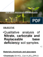 Soil and Micronutrient-Analysis