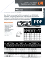 Proof Coil Chain Grade 30: Working Load Limit: 800 To 10,600 Lbs