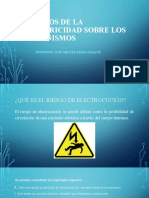 Efectos de La Electricidad Sobre Los Organismos Fisica