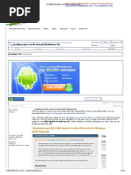 Download Installing Eclipse and the Android SDK Windows XP - Android Forums by Ommatha SN54750032 doc pdf