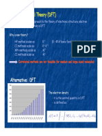 Density Functional Theory (DFT)