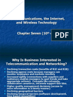 Telecommunications, The Internet, and Wireless Technology Chapter Seven (10 Ed)