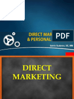 Direct MarketingPersonal Selling