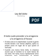 Ley Del Éxito