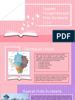 Sejarah Pengembangan Kota Surakarta