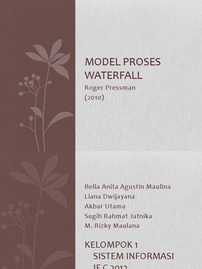Model Waterfall dalam Pengembangan Software | PDF