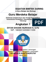 Laporan Kegiatan Bimtek Program Guru Belajar Dan Berbagi Seri Guru Merdeka Belajar Kemendikbudristek (Gurudikdaslamongan - Id)