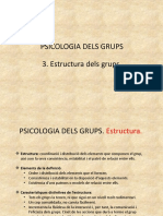 3-Psicologia Dels Grups - Estructura Dels Grups