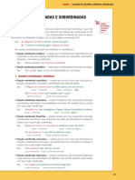 Oracoes Subordinadas e Coordenadas - Explicação