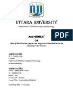 Uttara University: Assignment On