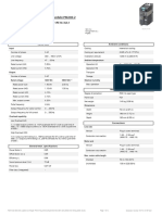 Data Sheet For SINAMICS Power Module PM240-2: Article No.: 6SL3210-1PE14-3UL1