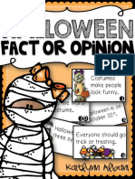 Halloween: Fact or Opinion