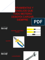 Herramienta y Utensilios Que Todo Motero Debería Cargar en Su Moto