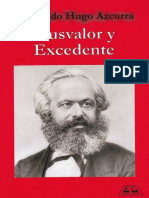 Fernando Azcurra - Plusvalor y Excedente