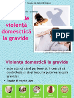 Semne de violență domesctică la gravide