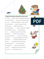 Complete The Sentences Using Present Continuous Tense