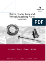 Brake Trailer Axle and Parts Catalog (PB-8857)