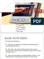 Commercial Bank Functions and Principles