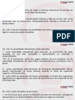 Aula 88 - Regime Jurídico Único dos Servidores Públicos Civis de Alagoas XI (Slide)