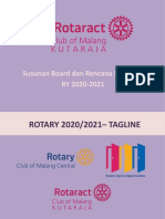 Susunan Board Dan Rencana Kegiatan RY 2020-2021