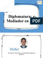 presentación Diplomatura e-Mediador en AVA